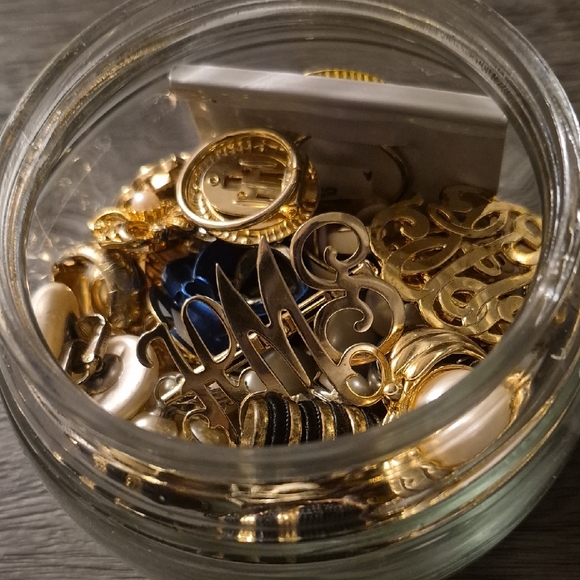 Assorted Gold and Black Women’s Statement Earrings - Mixed Pack - Picture 6 of 7